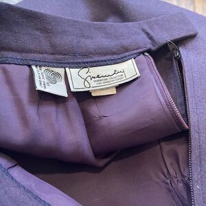 Givenchy purple pencil skirt